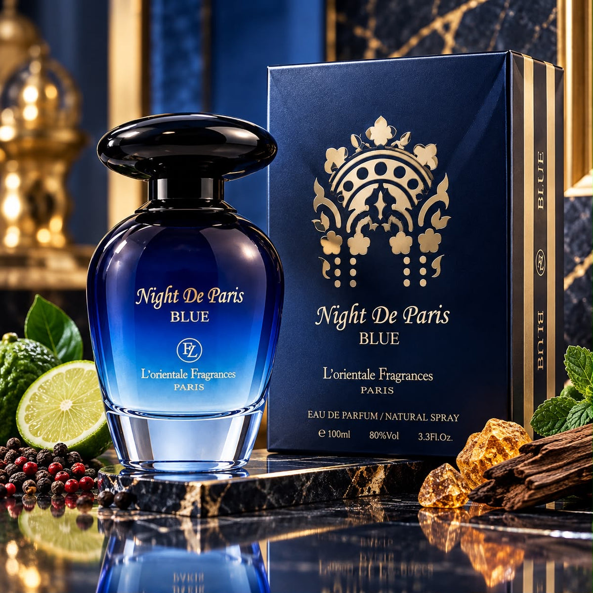 Night De Paris BLUE Eau de Parfum 100ml