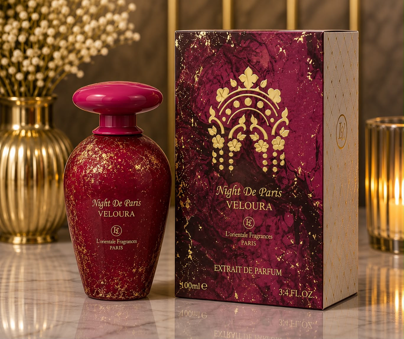 Night De Paris VELOURA Extrait de Parfum 100ml
