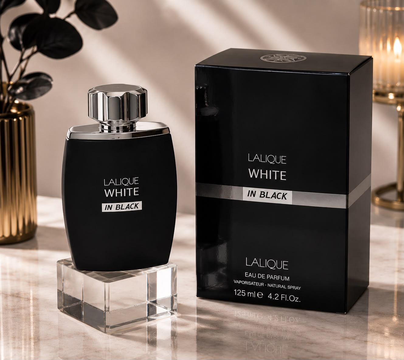 LALIQUE WHITE in BLACK Eau de Parfum 125ml