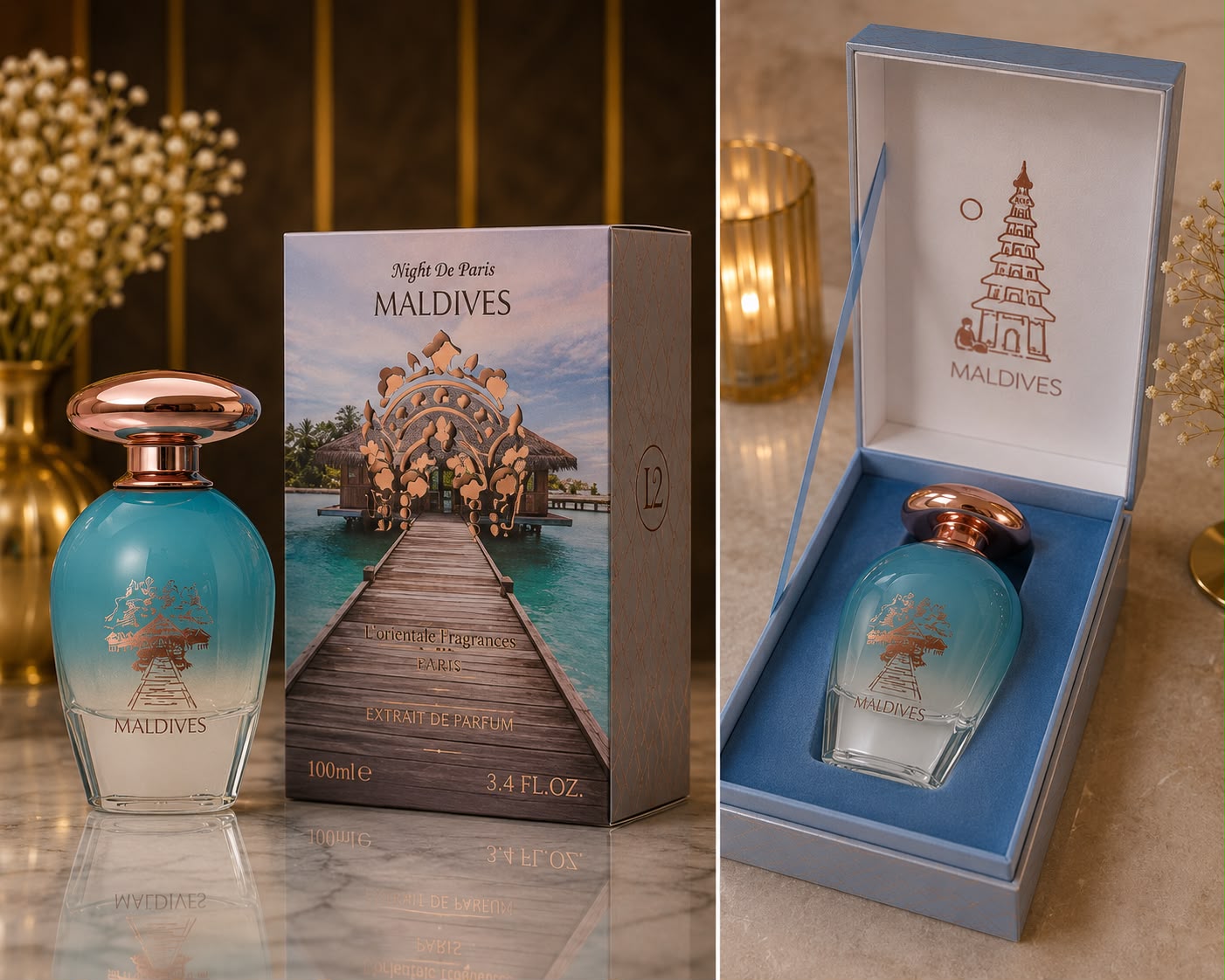 Night de Paris MALDIVES Extrait de Parfum 100ml